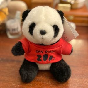 NWT Stuffed Panda San Diego Zoo